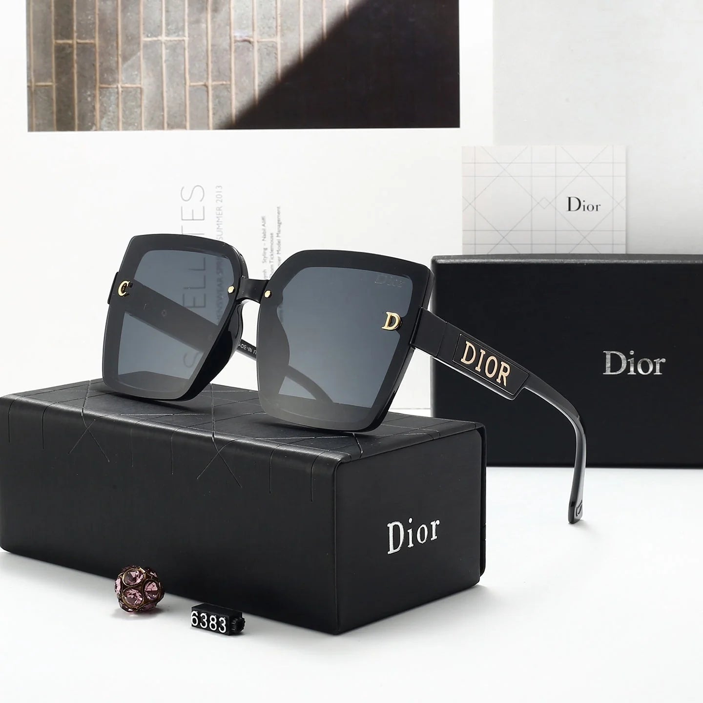 Fashion hot 5 color sunglasses 6383