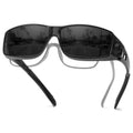 TJUTR Polarized Sunglasses Over Glasses for Men Women, UV Protection Shades Over Prescription Eyeglasses Sun Glasses